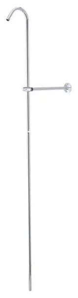Kingston Brass Polished Chrome Vintage Shower Riser and Wall Support CCR601