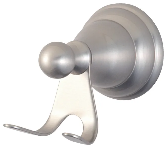 Kingston Brass Robe Hook, Brushed Nickel