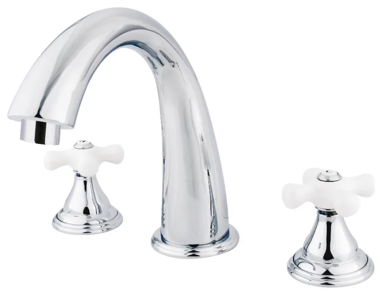 Kingston Brass Roman Tub Faucet, Polished Chrome