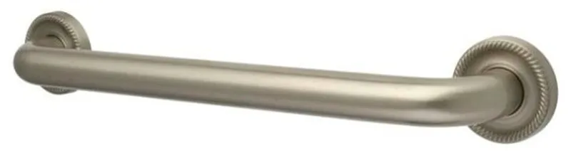 Kingston Brass Satin Nickel Camelon 24" Decorative Grab Bar DR914248