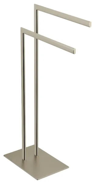 Kingston Brass SCC309 Edenscape 2 Bar Towel Stand - Brushed Nickel