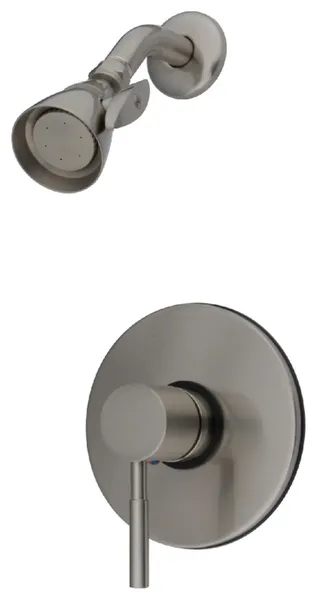 Kingston Brass Shower Faucet, Brushed Nickel