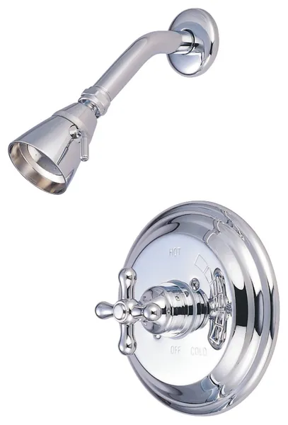 Kingston Brass Shower Faucet, Polished Chrome