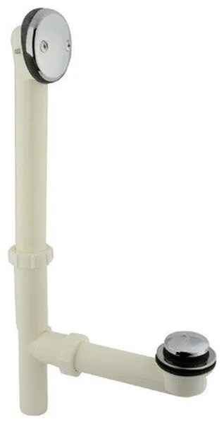 Kingston Brass Tip-Toe Bath Tub Drain, Polished Chrome