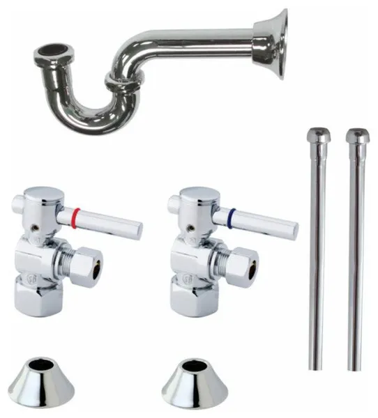 Kingston Brass Traditional Plumbing Sink Trim Kit, CC43101LKB30