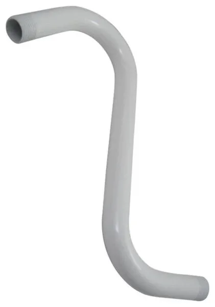 Kingston Brass Trimscape 8 3/4" S-Shape Shower Arm, K152A6 in White