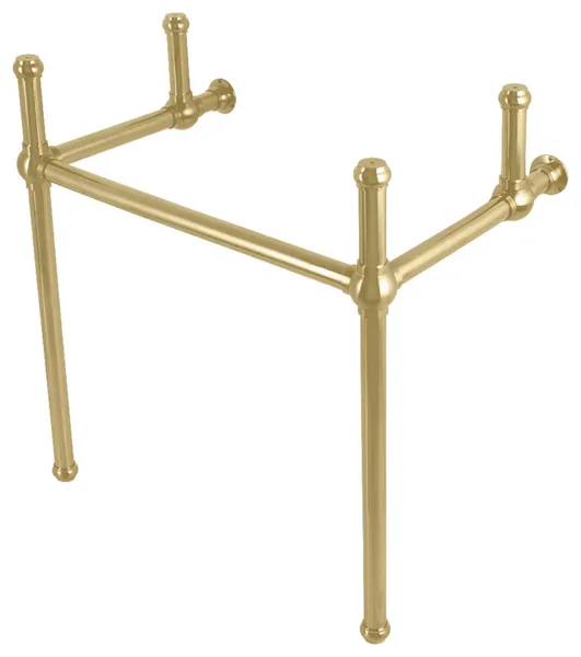 Kingston Brass VBH281833 Addington Brass Console Legs - Sink not - Brushed