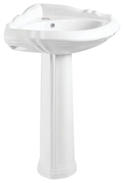 Kingston Brass VPB2710-V-SET Venus 26-3/4" Corner Ceramic - Glossy White