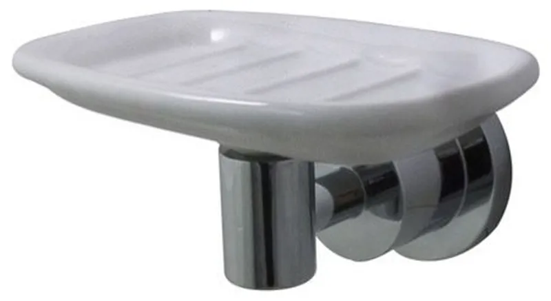 Kingston Brass Wall-Mount Soap Dish Holder, Polished Chrome