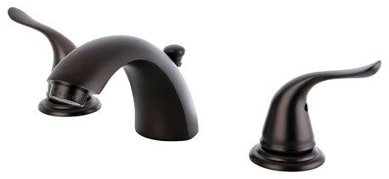 Kingston Mini-Widespread Bathroom Faucet w/Retail Pop-Up, Oil Rubbed Bronze