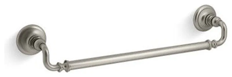 Kohler Artifacts 18" Towel Bar, Vibrant Brushed Nickel