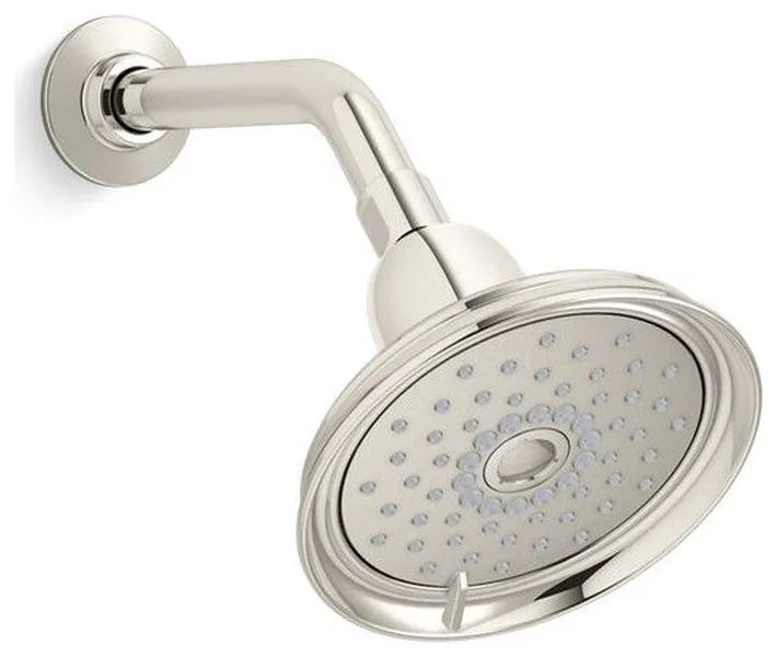 Kohler Bancroft 1.75GPM Showerhead With Air-Induct Tech, Polished Nickel