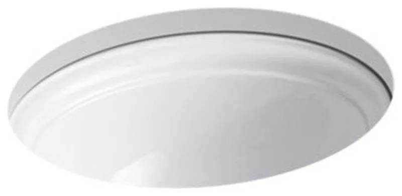 Kohler Devonshire 18-1/8" Under-Mount Bathroom Sink, White