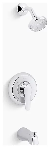 Kohler July Tub and Shower Trim Package With 1.75 GPM Shower Head