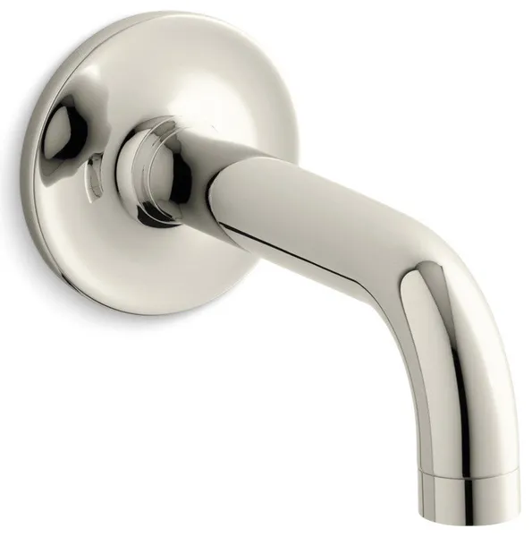 Kohler K-14427 Purist 7-3/4" Tub Spout - Polished Nickel