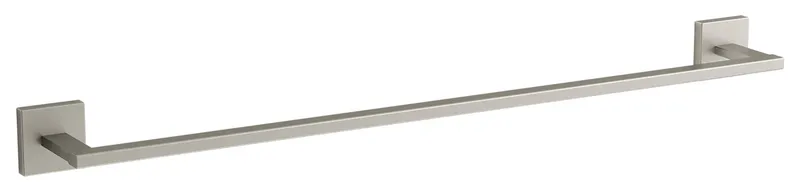 Kohler K-23285 Square 24" Towel Bar - Vibrant Brushed Nickel