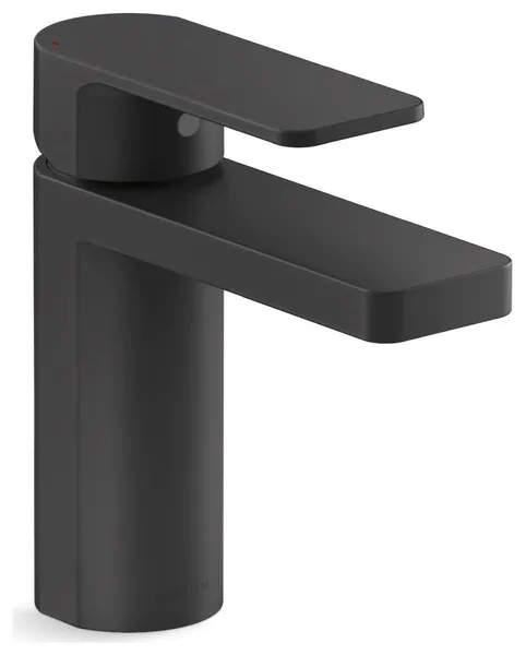 Kohler K-23472-4K Parallel 1.0 GPM 1 Hole Bathroom Faucet - Matte Black