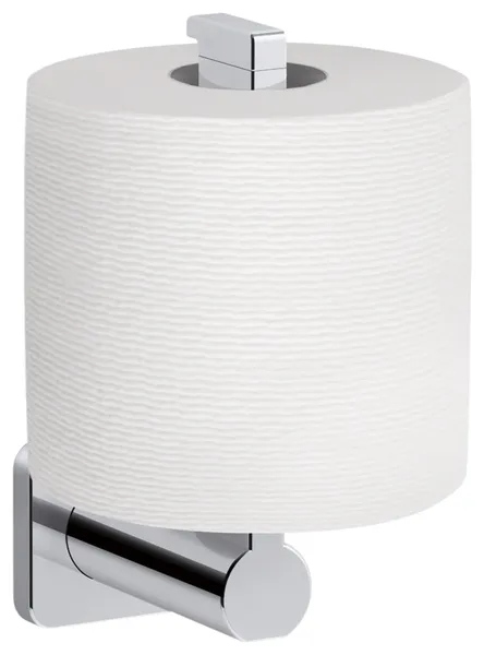 Kohler K-23527 Parallel Wall Mounted Euro Toilet Paper Holder - Polished Chrome