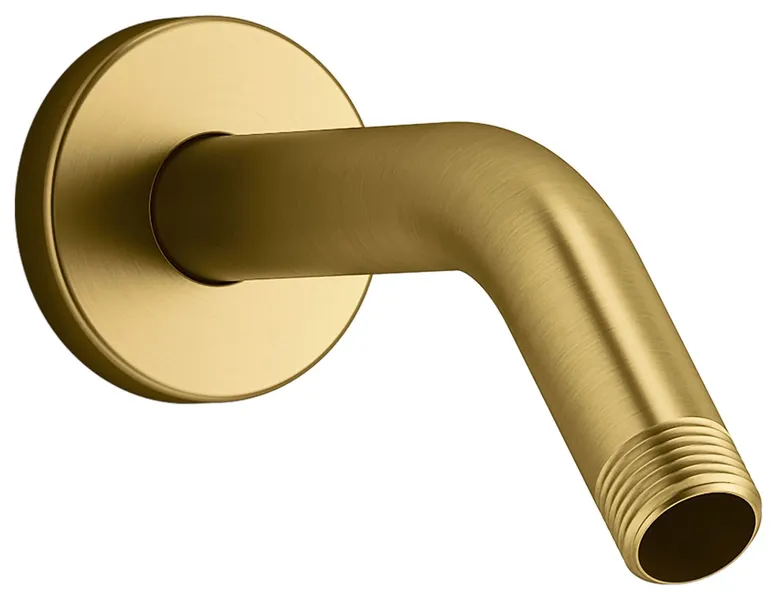 Kohler K-26318 Statement 6-1/2" Wall Mounted Shower Arm and - Vibrant Brushed