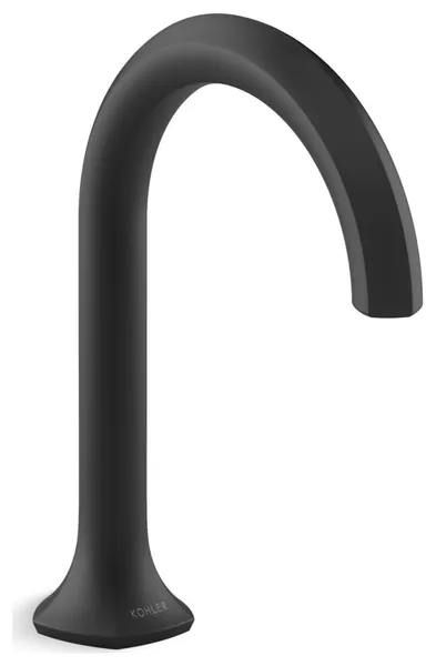 Kohler K-27008-N Occasion 0.5 GPM 1 Hole Bathroom Faucet - Matte Black