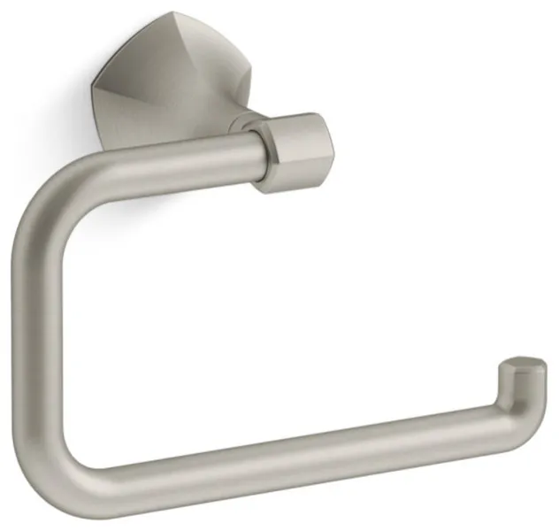 Kohler K-27063 Occasion 7-7/8" Wall Mounted Towel Ring - Vibrant Brushed Nickel