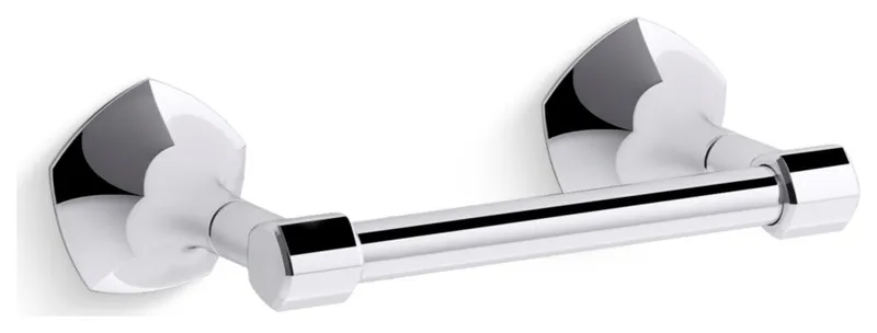 Kohler K-27065 Occasion Wall Mounted Pivoting Toilet Paper Holder - Polished