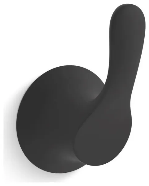 Kohler K-27395 Simplice Single Robe Hook - Matte Black
