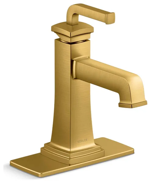Kohler K-27400-4 Riff 1.2 GPM 1 Hole Bathroom Faucet - Vibrant Brushed Moderne