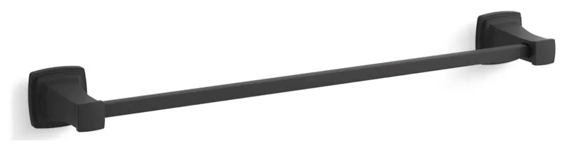 Kohler K-27410 Riff 24" Towel Bar - Matte Black