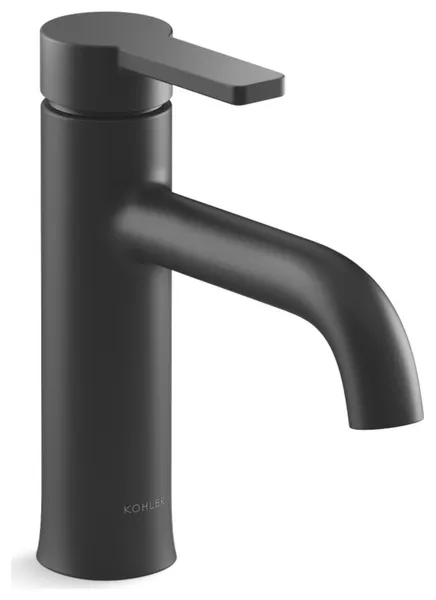 Kohler K-28126-4N Venza 0.5 GPM 1 Hole Bathroom Faucet - Matte Black