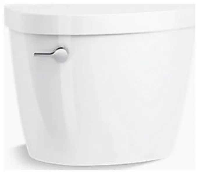 Kohler K-31615 Cimarron 1.28 GPF Toilet Tank Only - Left Hand - White
