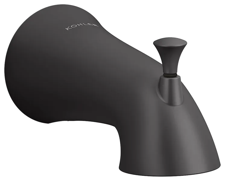 Kohler K-35935 Buckley Wall Mounted Bath Spout - Matte Black