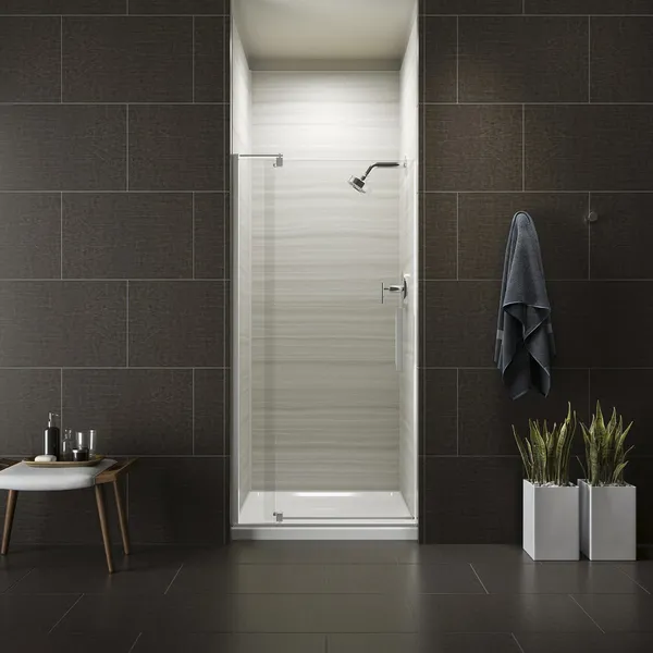 Kohler K-707510-L Revel 70"High x 31-1/8-36"W Pivot Frameless - Bright Polished