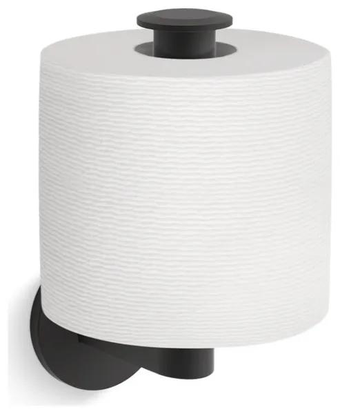 Kohler K-78383 Components Wall Mounted Euro Toilet Paper Holder - Matte Black
