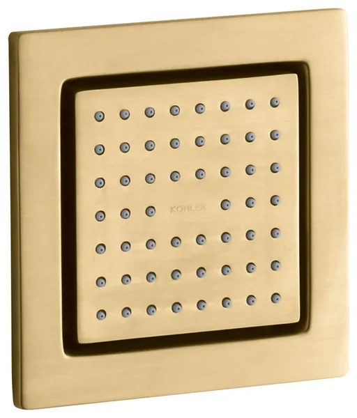 Kohler K-8002 WaterTile Square Single Square Metal Body Spray – - Vibrant