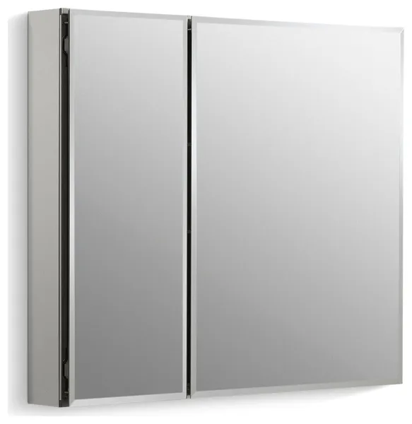 Kohler K-CB-CLC3026FS 30" x 26" Double Door Reversible Hinge - Silver Aluminum