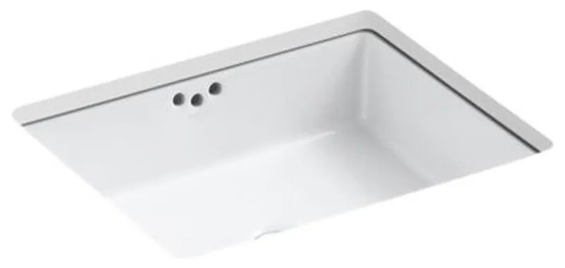 Kohler Kathryn 19-3/4" X 15-5/8" X 6-1/4" Under-Mount Bathroom Sink, White