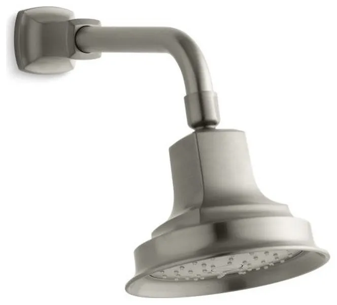 Kohler Margaux 1.75GPM 1-Function Showerhead Air-Induct Tech, Brushed Nickel