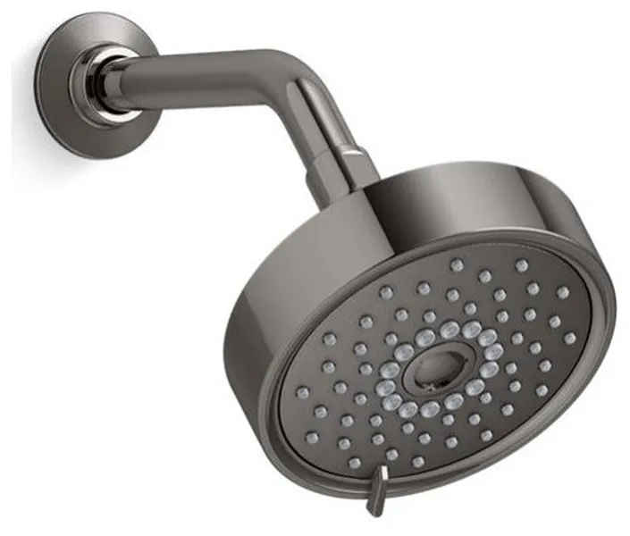 Kohler Purist 2.5GPM Multifunction Showerhead With Air-Induct Tech, Titanium