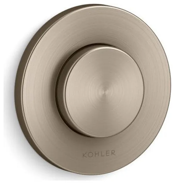 Kohler Real Rain Diverter Valve Trim, Vibrant Brushed Bronze