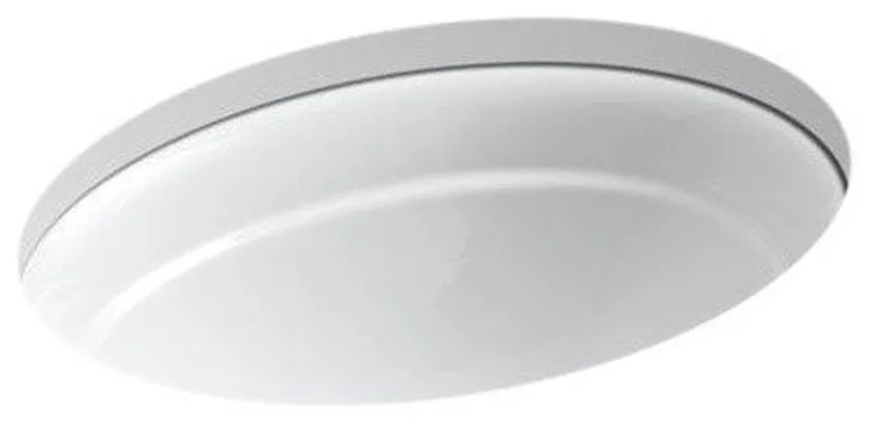 Kohler Serif Under-Mount Bathroom Sink, White