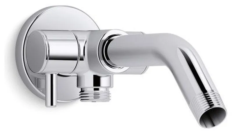 Kohler Shower Arm with 3-Way Diverter, Polished Chrome