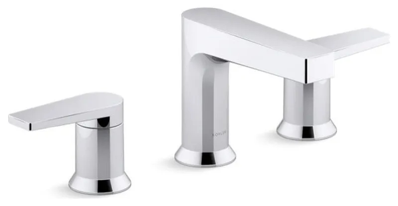 Kohler Taut Widespread Faucet Polished Chrome