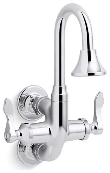 Kohler Triton Bowe Cannock 12GPM Service Sink Faucet, Polished Chrome