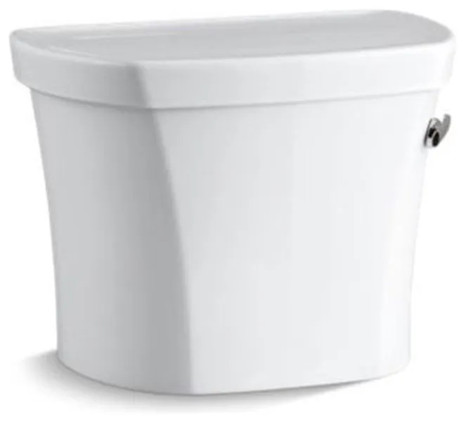 Kohler Wellworth 1.28 GPF Tank, 14" Rough-In, Right-Hand Trip Lever, White