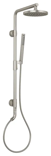 Kona Brass Shower System, 1.8 GPM, Brushed Nickel