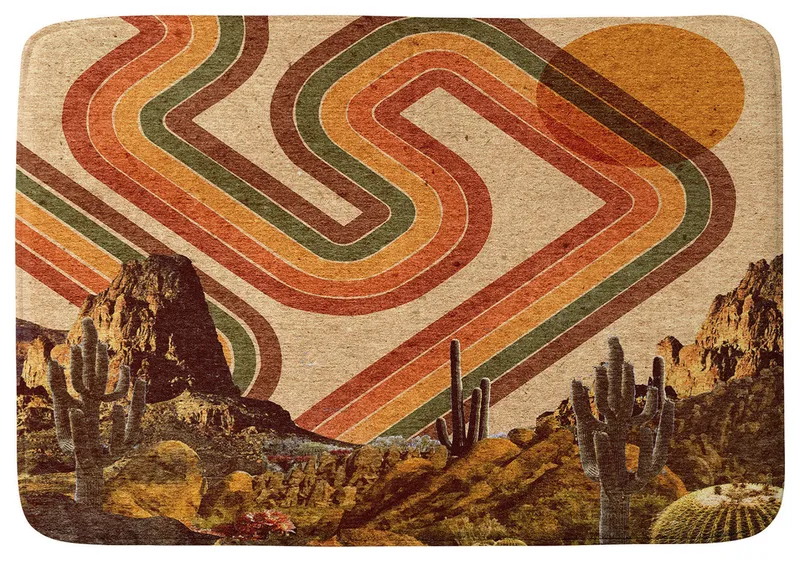 Kris Tate Desert Daze Memory Foam Bath Mat