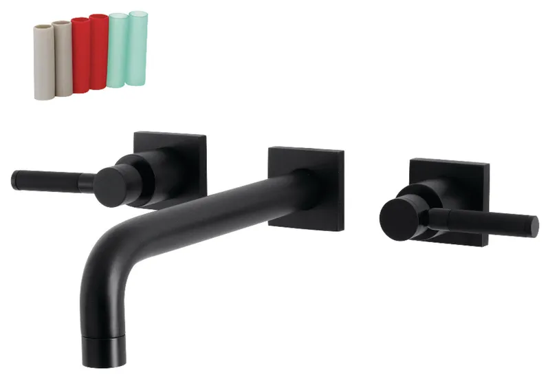 KS6020DKL Wall Mount Tub Faucet, Matte Black