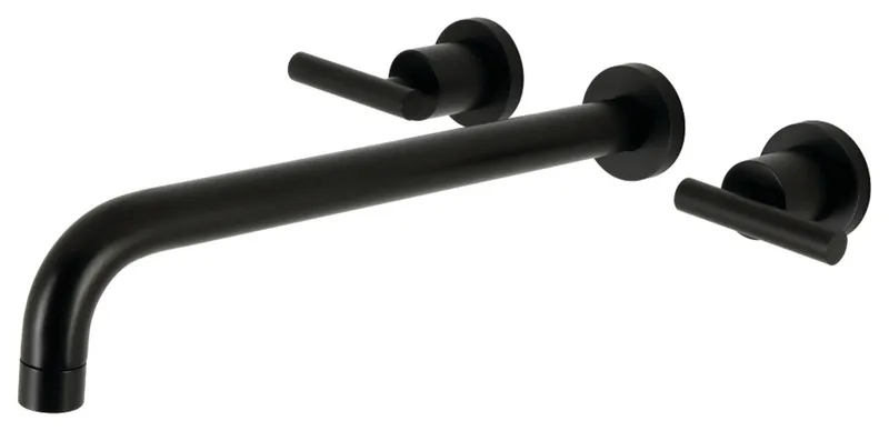 KS8040CML Wall Mount Tub Faucet, Matte Black
