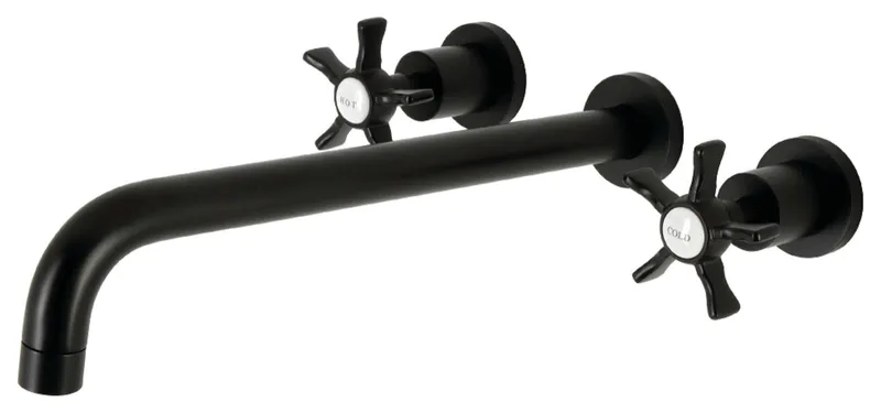 KS8040NX Wall Mount Tub Faucet, Matte Black